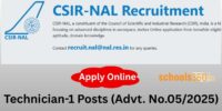 CSIR-NAL-Recruitment