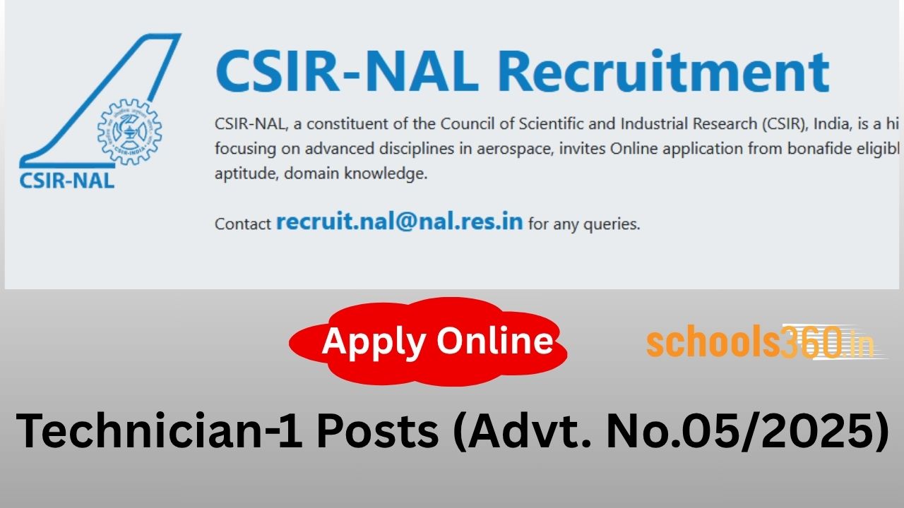 CSIR-NAL-Recruitment