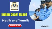 Indian Coast Guard Navik and Yantrik Recruitment