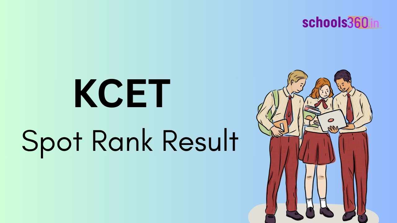 KCET Spot Rank Result