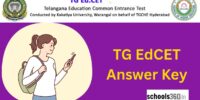 TG EdCET Answer Key