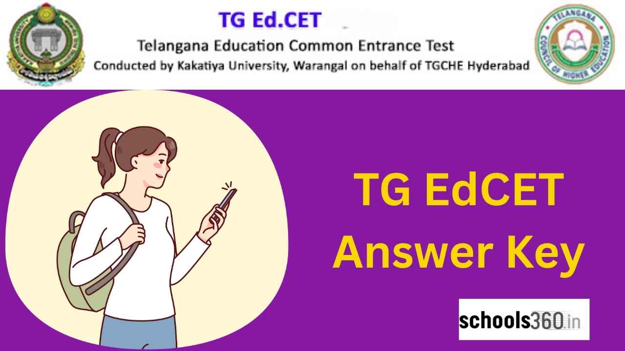 TG EdCET Answer Key