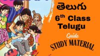 6th Class telugu guide