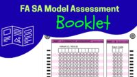 FA SA Exams Model Assessment Govt Booklet