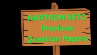 HARTRON SETC Previous Question Papers