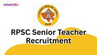 RPSC Senior Teacher Recruitment
