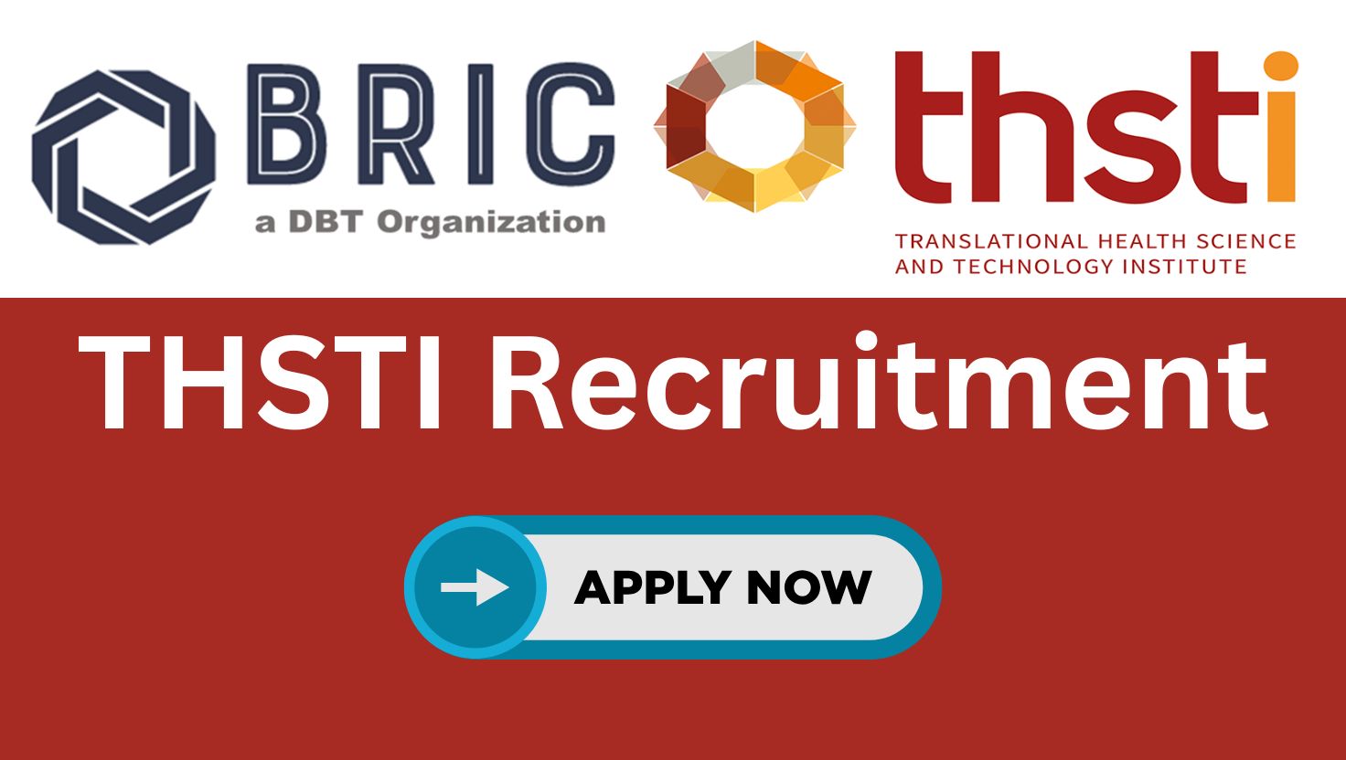 THSTI Recruitment