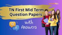 TN First Mid Term Question Papers