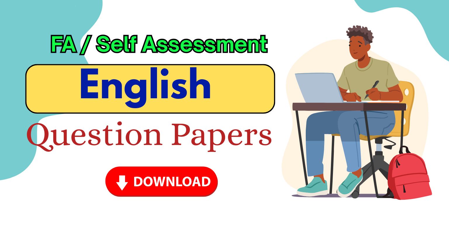 fa english question papers