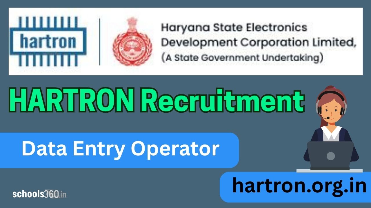 HARTRON Data Entry Operator