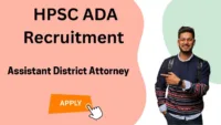 HPSC ADA Recruitment