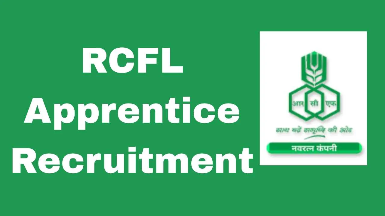 RCFL Apprentice Recruitment 2026 Apply Online for 326 Posts 1 RCFL Apprentice Recruitment