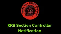 RRB Section Controller Notification