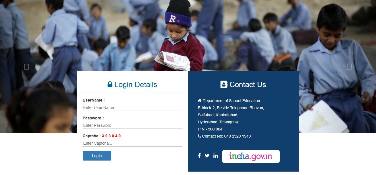 Telangana FA1 Exams Marks Entry Link 2025-26 1 TG School education department
