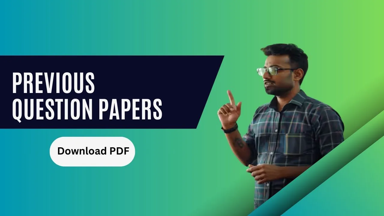 Previous Question Papers