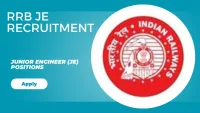 RRB JE Recruitment