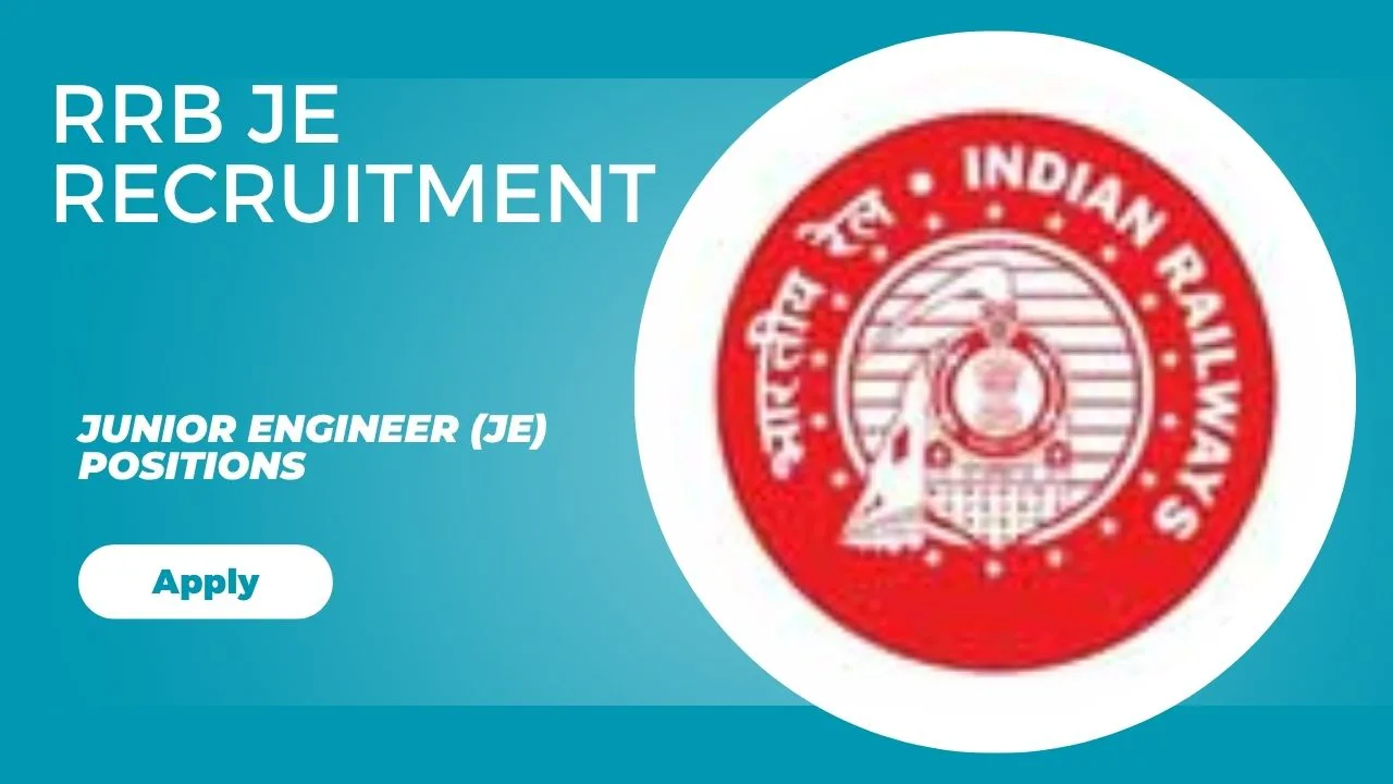 RRB JE Recruitment