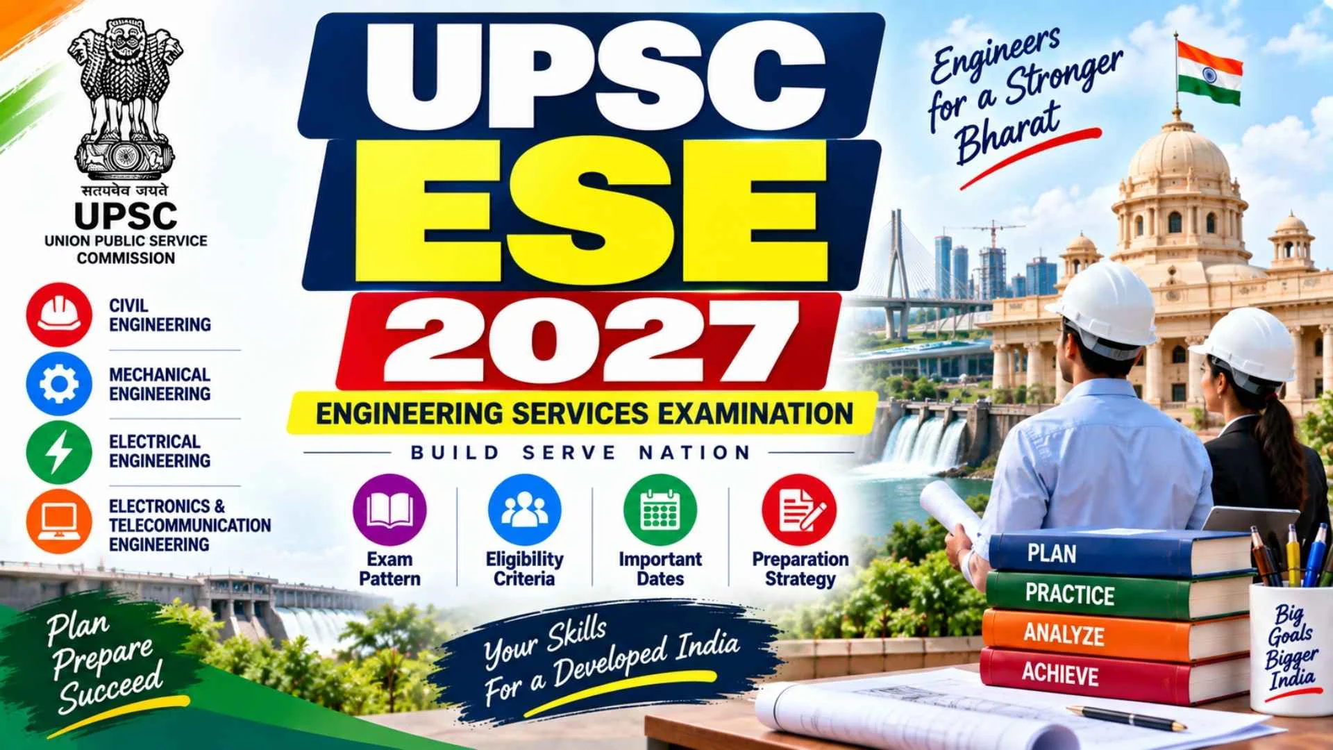 UPSC ESE 2027 Registration, Dates, Eligibility, Exam Pattern 1 UPSC ESE 2027
