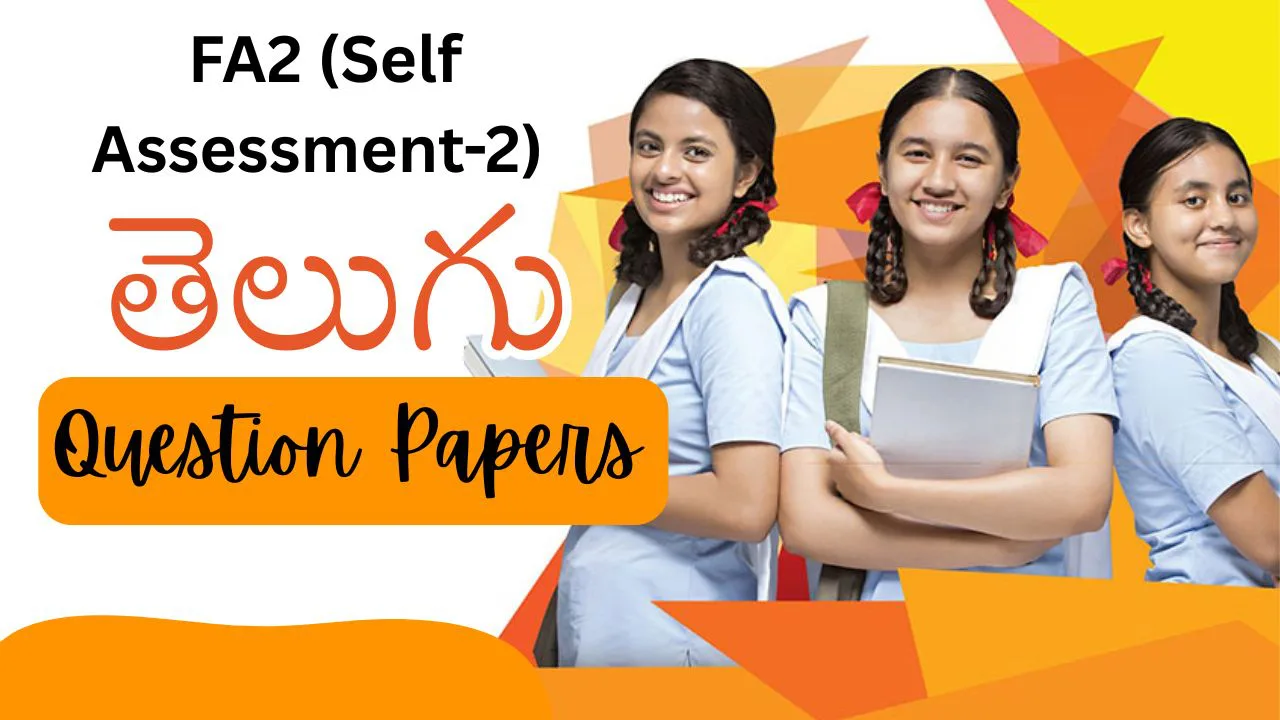 fa2 telugu question papers