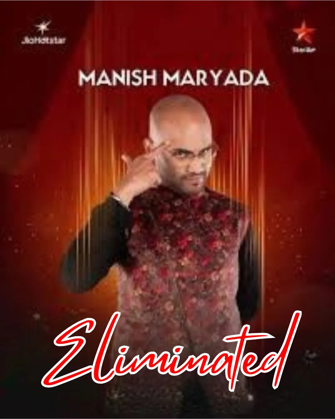 manish eliminated