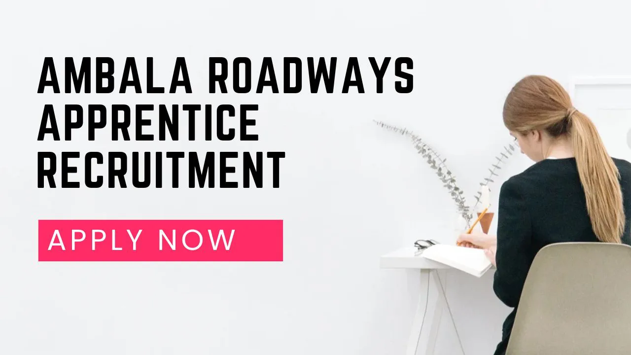 Ambala Roadways Apprentice Recruitment
