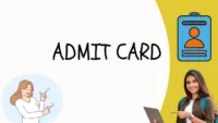 admit card