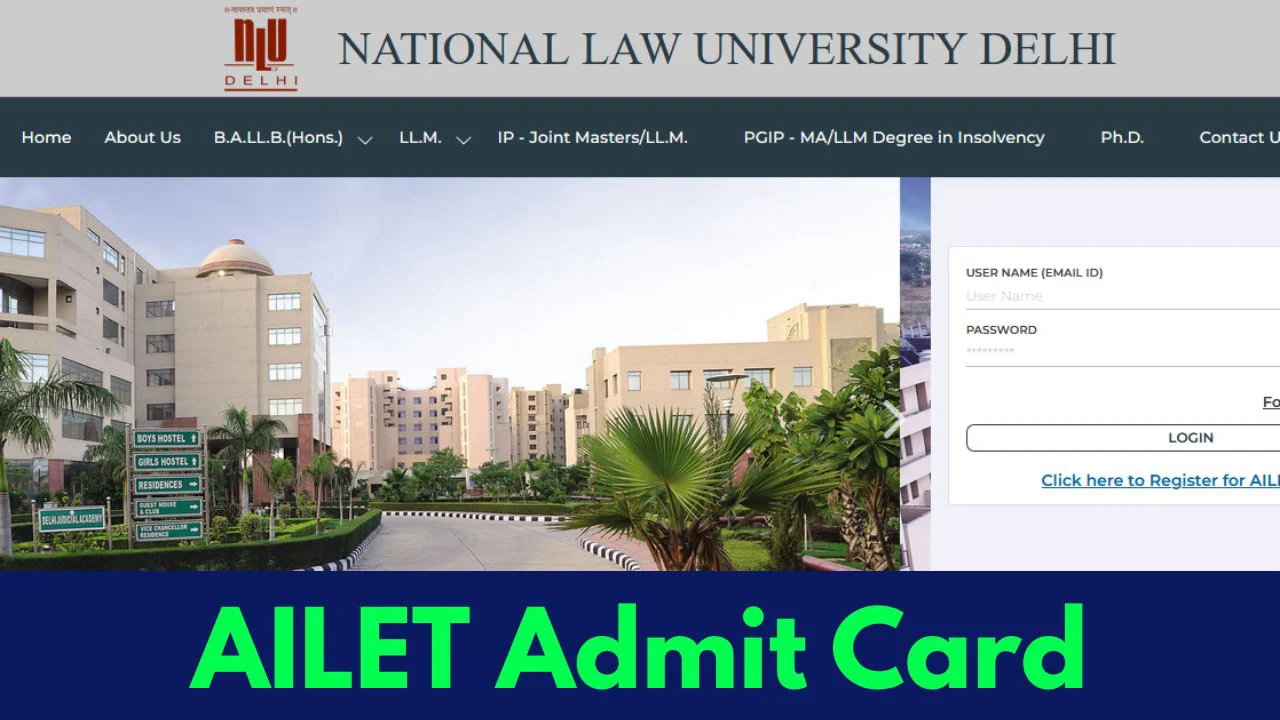 AILET Admit Card