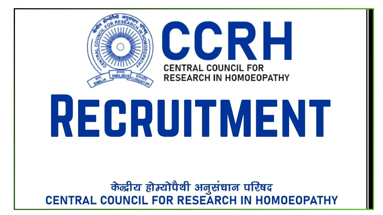 CCRH Recruitment
