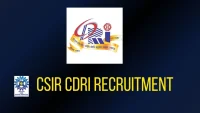CSIR CDRI Recruitment