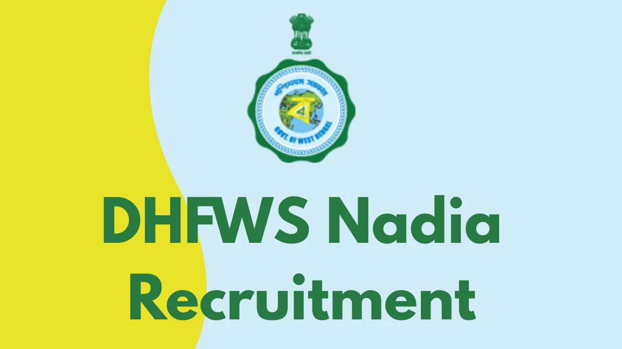 DHFWS Nadia Recruitment