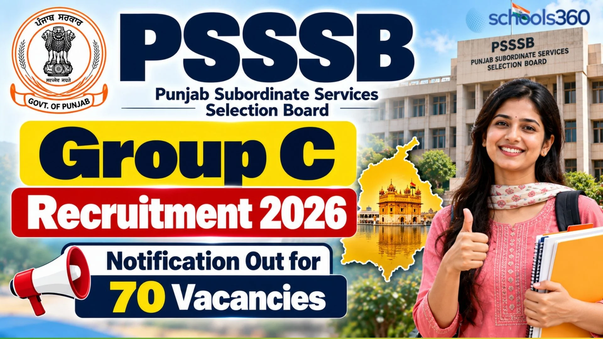 PSSSB Group C Recruitment 2026 Notification Out for 70 Clerk and Other Vacancies 1 PSSSB Group C Recruitment