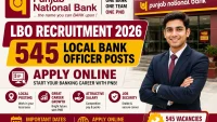 Punjab National Bank LBO Recruitment