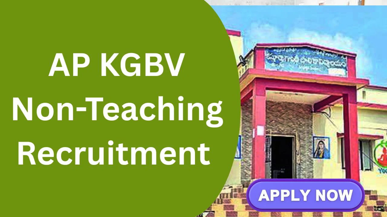 AP KGBV Non-Teaching Recruitment