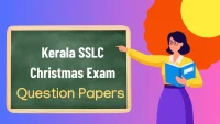 Christmas Exam SSLC Model Question Papers