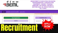 beml recruitment