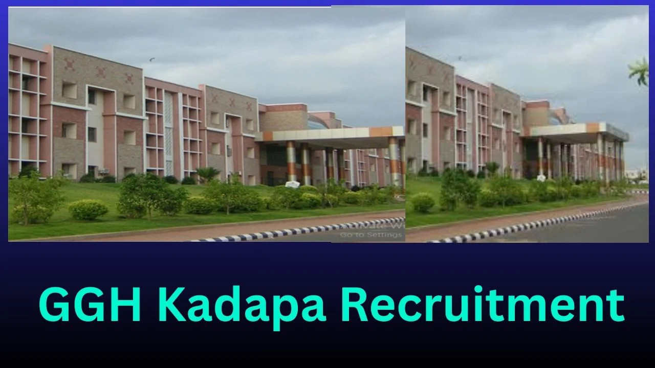 GGH Kadapa Recruitment