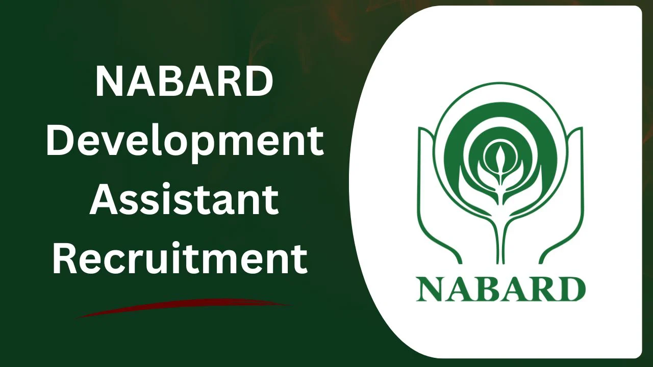 NABARD Development Assistant Recruitment
