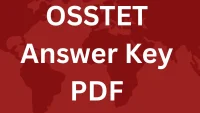 OSSTET Answer Key PDF