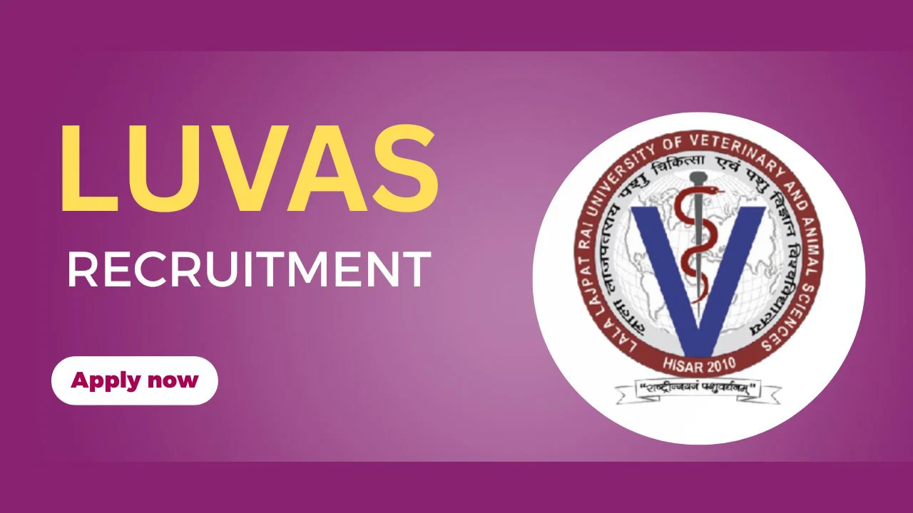 LUVAS Apprentice Recruitment 2026 for ITI Holders 1 LUVAS recruitment