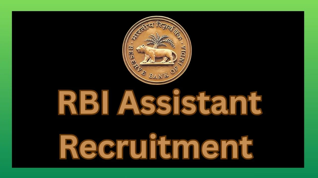 RBI Assistant Recruitment