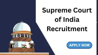 Supreme Court of India Recruitment