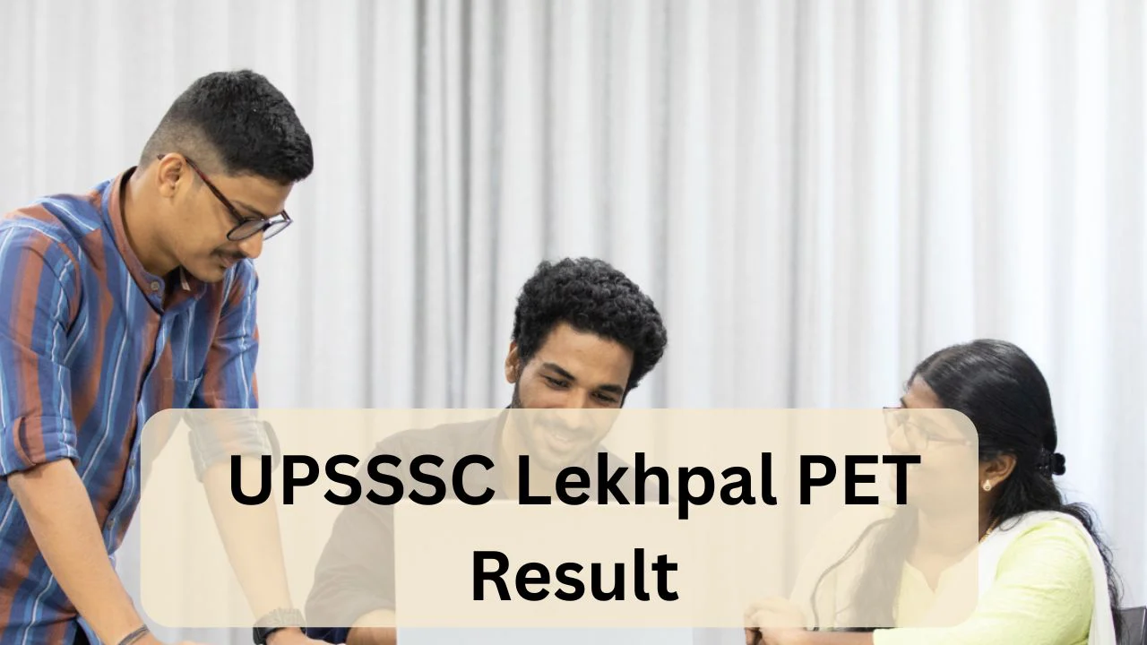 UPSSSC Lekhpal PET Result 2026 Released, Check Cutoff and Mains Date 1 UPSSSC Lekhpal PET Result