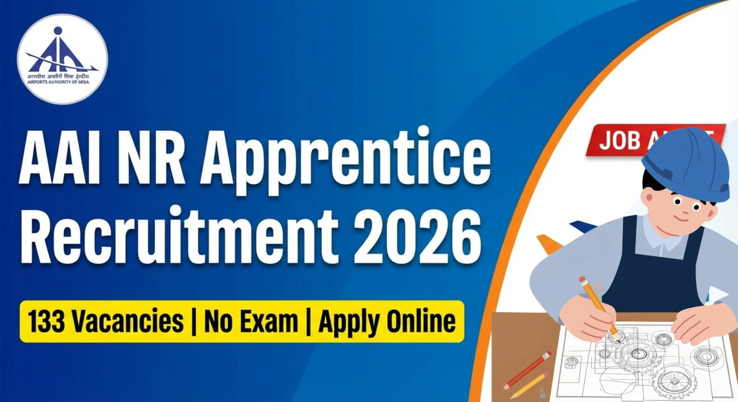 AAI NR Apprentice Recruitment 2026 Out, Apply Online For 133 Vacancy 1 AAI NR Apprentice Recruitment