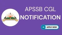 APSSB CGL Notification