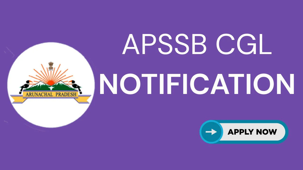 APSSB CGL Notification 2026 Out for 122 Stenographer, UDC & Other Posts 1 APSSB CGL Notification