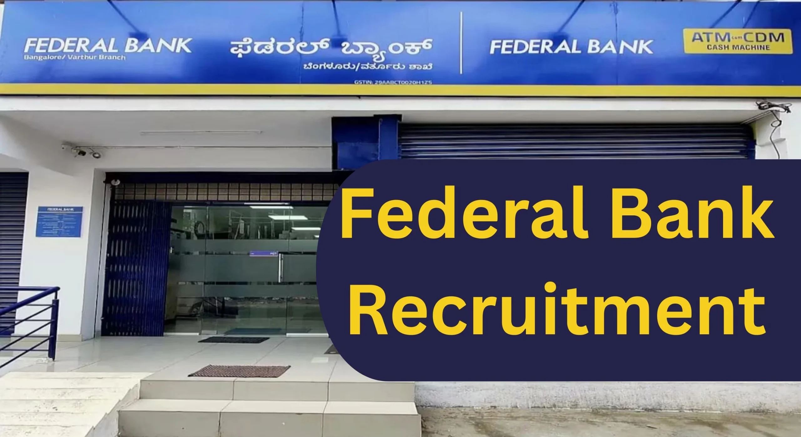 Federal Bank Apprentice Recruitment 2026 Apply Online, Degree Pass 1 Federal Bank Recruitment