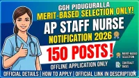 GGH Piduguralla AP Staff Nurse