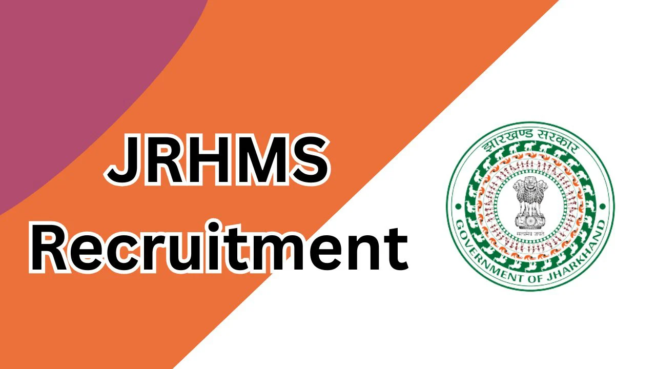 JRHMS Specialist Medical Officer Recruitment 2026 Online Form, 181 Posts 1 JRHMS Recruitment