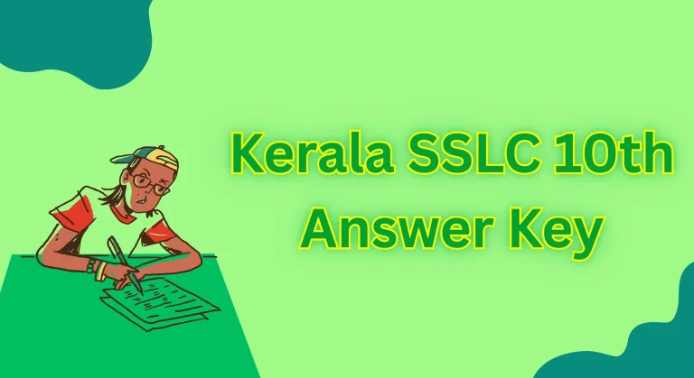 Kerala SSLC 10th Physics Answer Key 2026 PDF