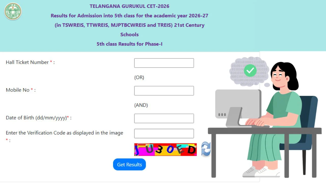 TGCET Gurukulam 5th to 9th Class Results 2026 Out 3 TGCET Result